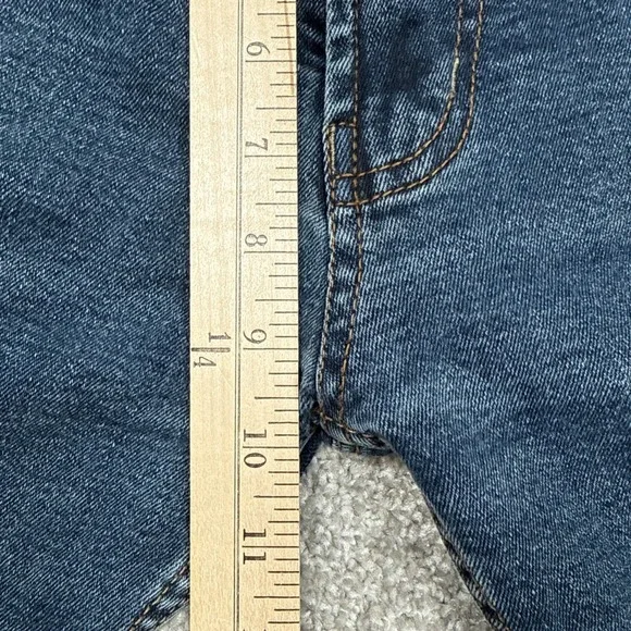 Armani Jeans Mens Jeans 33x28 Dark Wash Blue Straight Leg Designer Denim - Picture 4 of 16